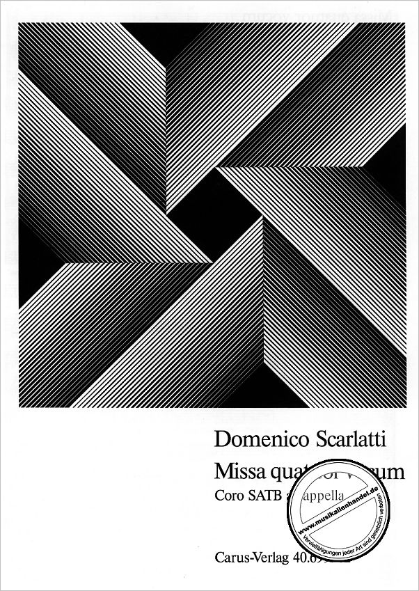 Titelbild für CARUS 40699-00 - MISSA QUATUOR VOCUM (MADRID MESSE)