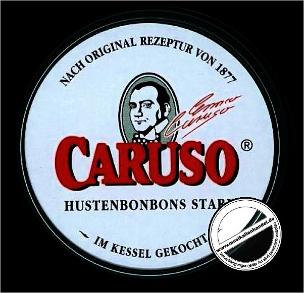 Titelbild für CARUSO 01 - CARUSO HUSTENBONBONS BOX (60 GRAMM)