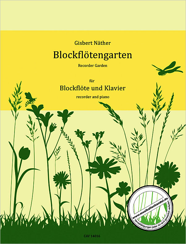 Titelbild für CAV 14016 - Blockflötengarten :
