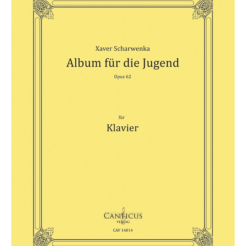Titelbild für CAV 14014 - Album für die Jugend op.62 : für Klavier