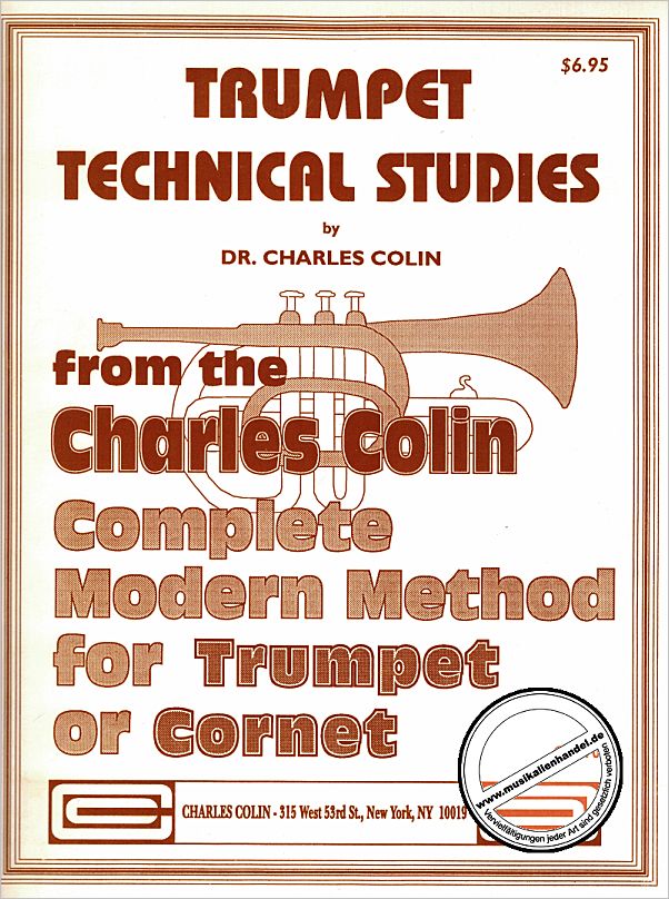 Titelbild für CC 1045 - TECHNICAL STUDIES TRUMPET