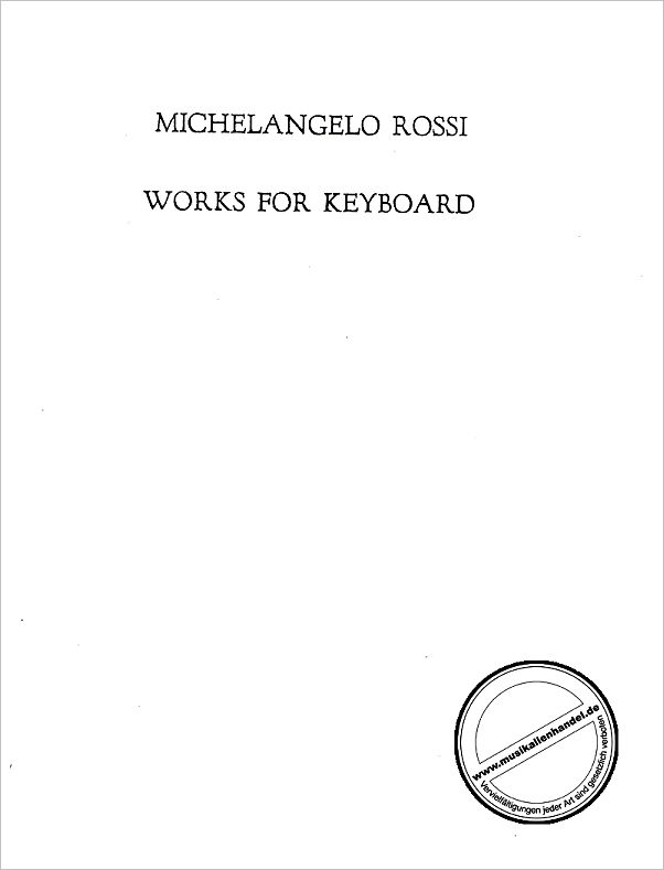 Titelbild für CEKM 15 - WORKS FOR KEYBOARD