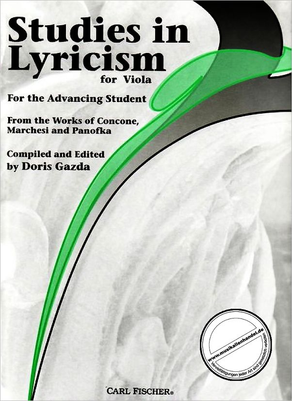 Titelbild für CF -BF45 - STUDIES IN LYRICISM