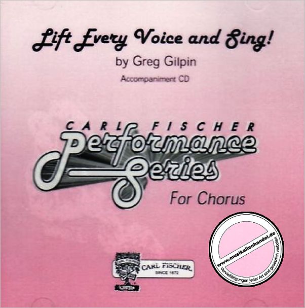 Titelbild für CF -CM8629CD - LIFT EVERY VOICE AND SING - ACCOMPANIMENT
