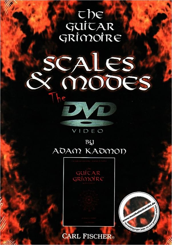 Titelbild für CF -DVD2 - GUITAR GRIMOIRE 1 - SCALES & MODES