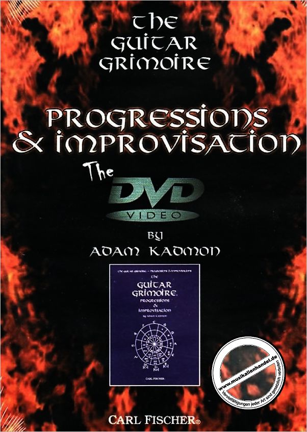 Titelbild für CF -DVD4 - GUITAR GRIMOIRE 3 - PROGRESSIONS & IMPROVISATIONS