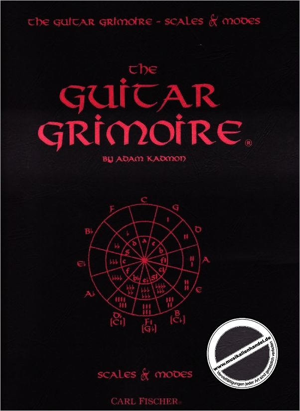 Titelbild für CF -GT1 - GUITAR GRIMOIRE 1 - SCALES & MODES