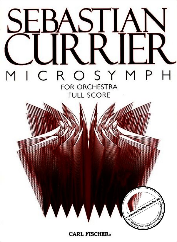 Titelbild für CF -SC043 - MICROSYMPH FOR ORCHESTRA