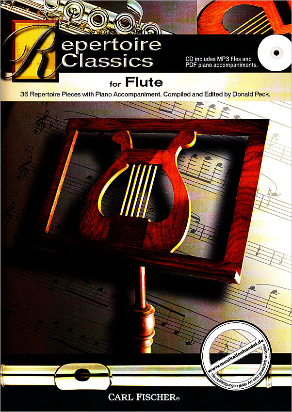 Titelbild für CF -WF110 - REPERTOIRE CLASSICS FOR FLUTE