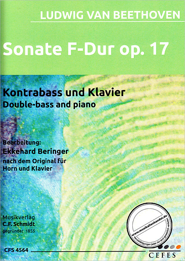 Titelbild für CFS 4564 - Sonate F-Dur op 17