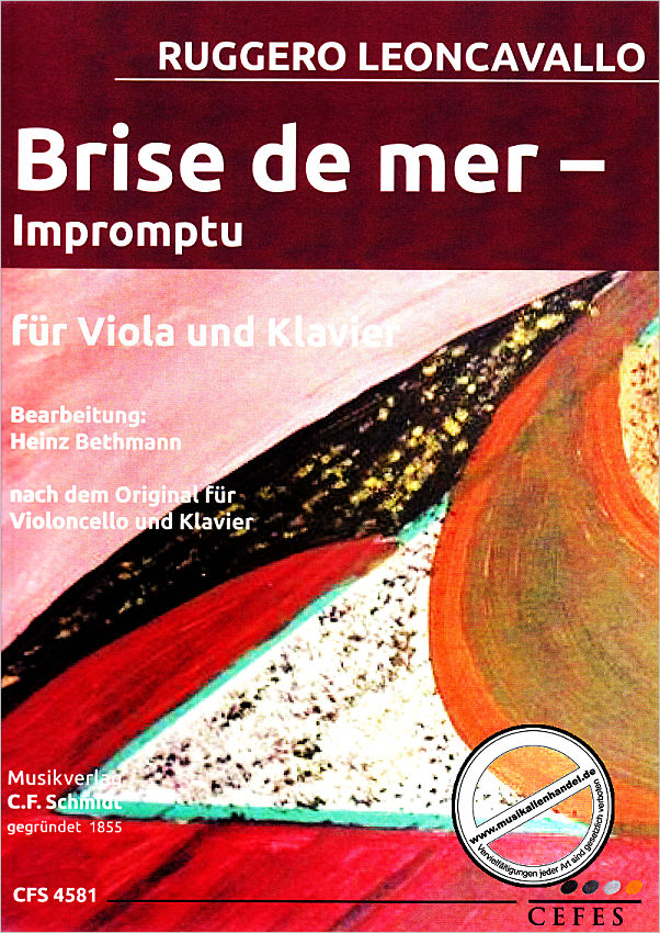Titelbild für CFS 4581 - BRISE DE MER
