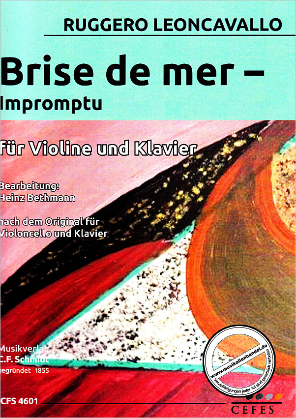 Titelbild für CFS 4601 - BRISE DE MER