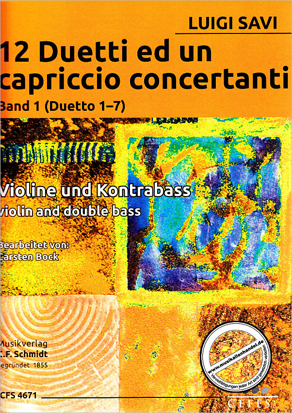 Titelbild für CFS 4671 - 12 Duetti ed un capriccio concertanti 1