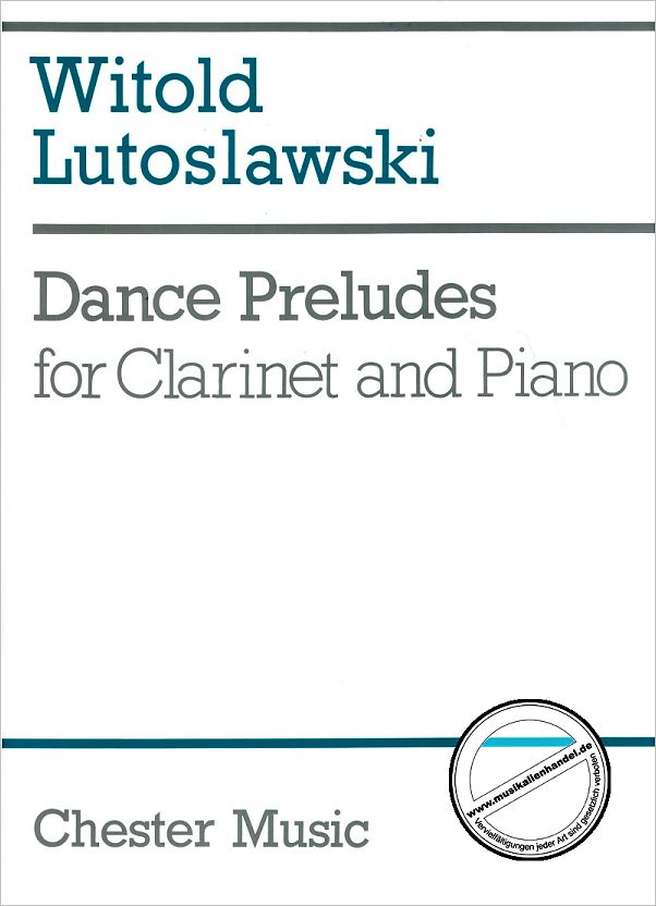 Titelbild für CH 55171 - DANCE PRELUDES