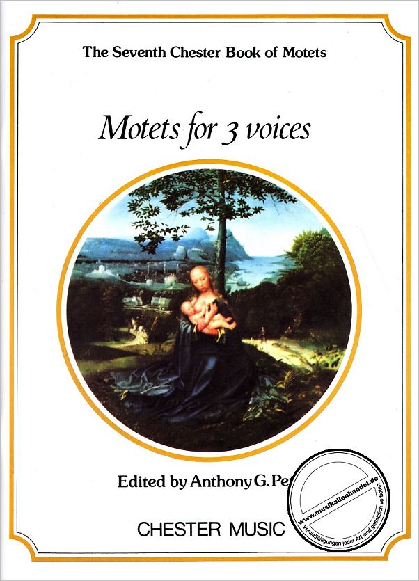 Titelbild für CH 55222 - SEVENTH CHESTER BOOK OF MOTETS