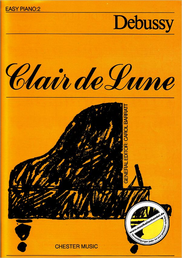 Titelbild für CH 55502 - CLAIR DE LUNE (SUITE BERGAMASQUE)
