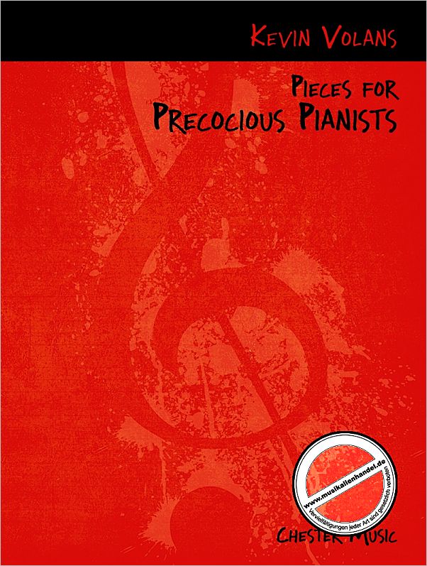 Titelbild für CH 81884 - PIECES FOR PRECOCIOUS PIANISTS