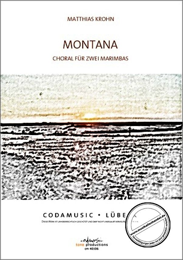 Titelbild für CODAMUSIC 40106 - MONTANA