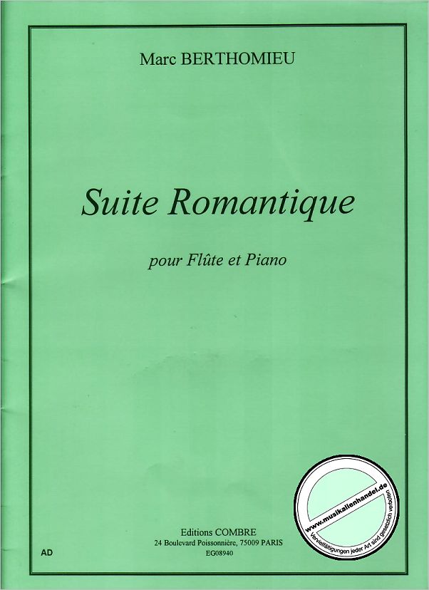 Titelbild für COMBRE 8940 - SUITE ROMANTIQUE