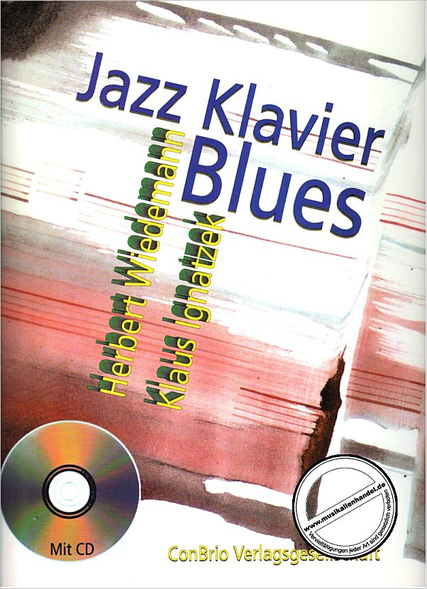 Titelbild für CONBRIO 1063 - JAZZ KLAVIER BLUES