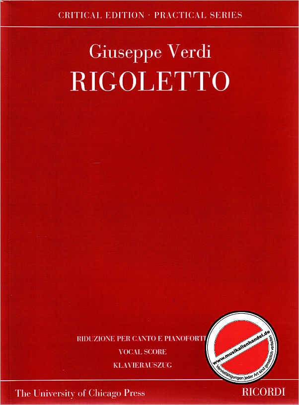 Titelbild für CP 141356 - RIGOLETTO