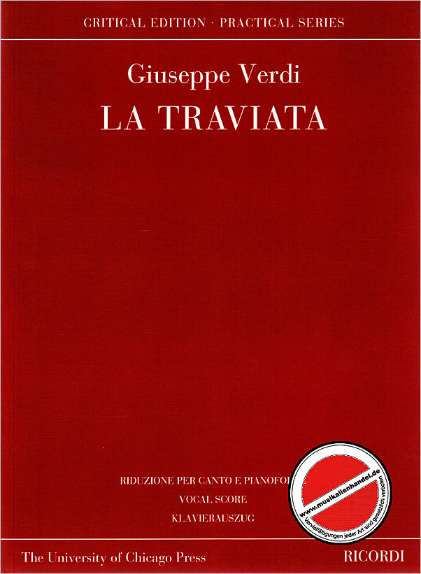 Titelbild für CP 141357 - LA TRAVIATA