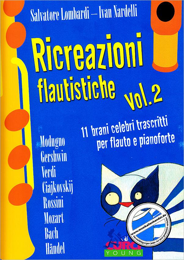 Titelbild für CURCI 11842 - Ricreazioni flautistiche 2