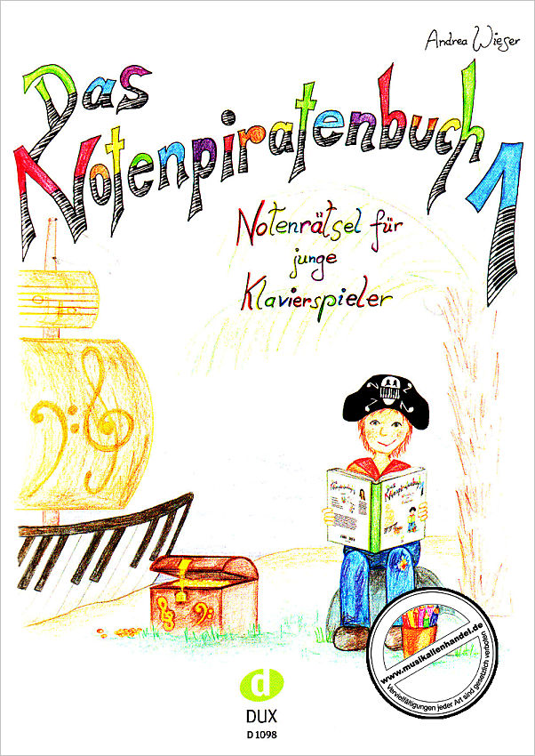 Titelbild für D 1098 - DAS NOTENPIRATENBUCH 1