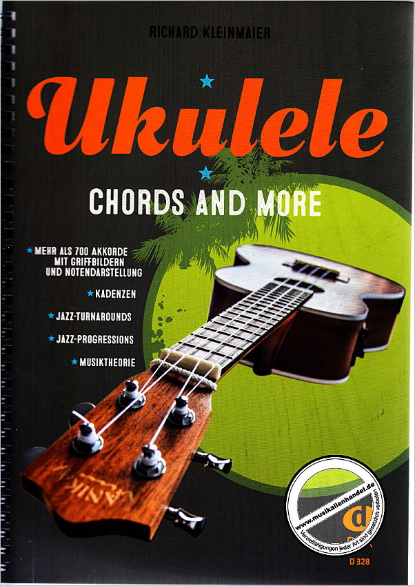 Titelbild für D 328 - Ukulele chords and more
