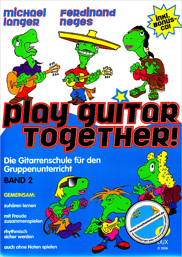 Titelbild für D 3506 - PLAY GUITAR TOGETHER 2