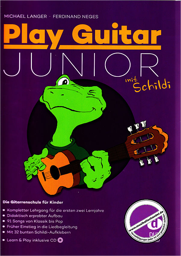Titelbild für D 3507 - PLAY GUITAR JUNIOR MIT SCHILDI