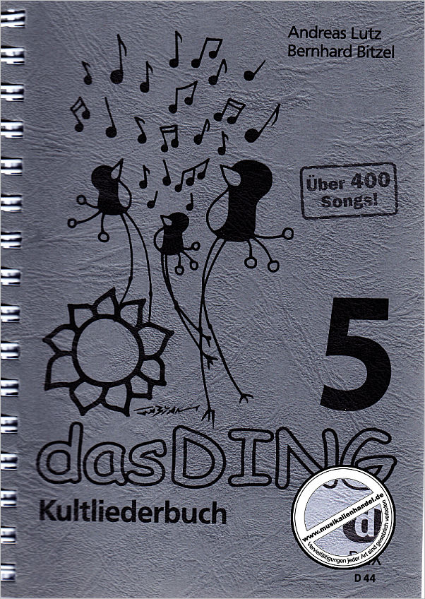 Titelbild für D 44 - Das Ding 5 - Kultliederbuch