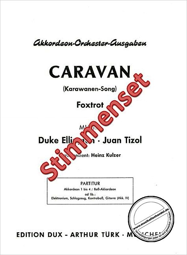 Titelbild für D 510-99 - CARAVAN