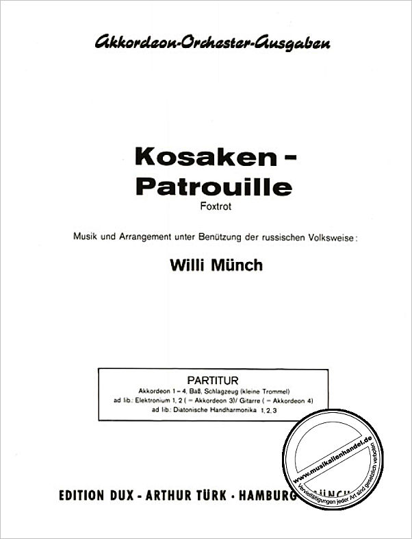 Titelbild für D 530-00 - KOSAKEN PATROUILLE