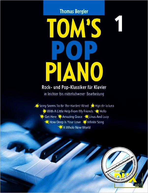 Titelbild für D 601 - TOM'S POP PIANO 1