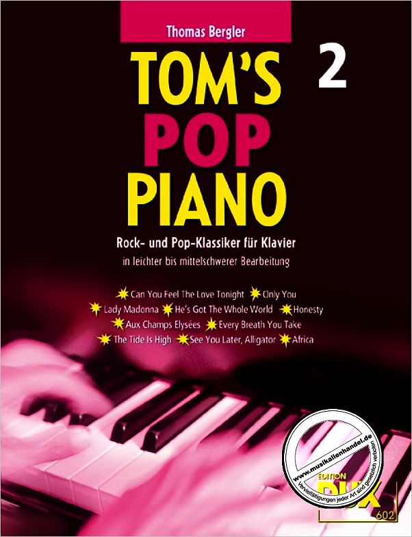 Titelbild für D 602 - TOM'S POP PIANO 2