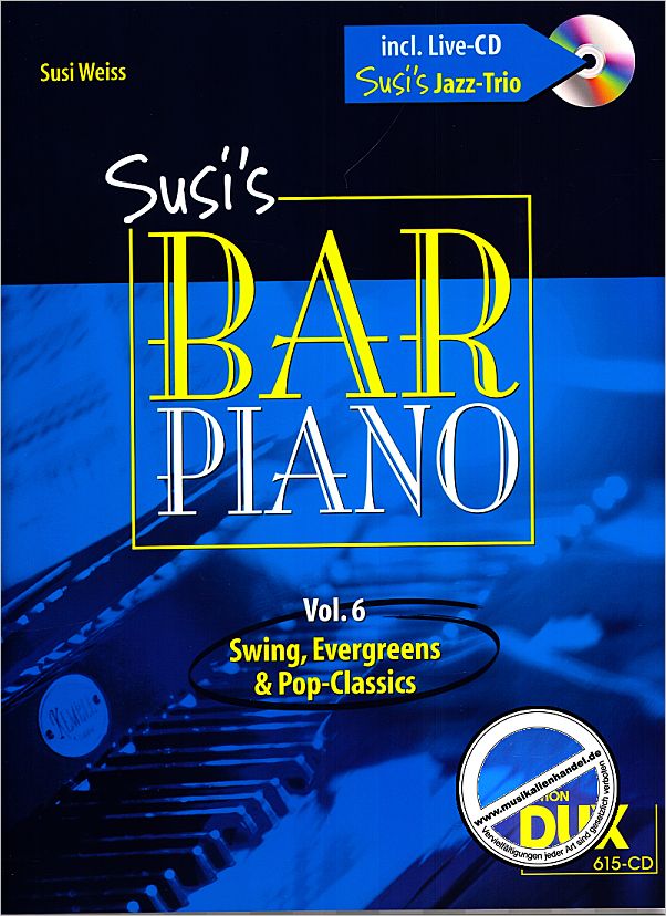 Titelbild für D 615-CD - SUSI'S BAR PIANO 6