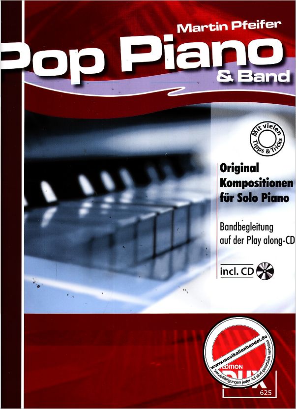 Titelbild für D 625 - POP PIANO + BAND
