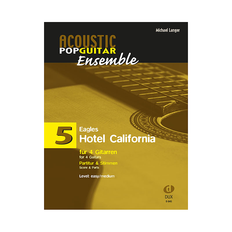 Titelbild für D 845 - HOTEL CALIFORNIA