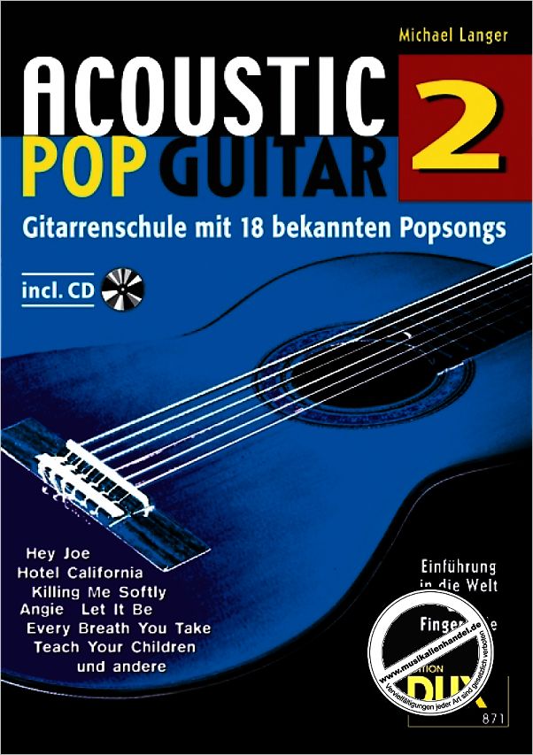 Titelbild für D 871 - ACOUSTIC POP GUITAR 2