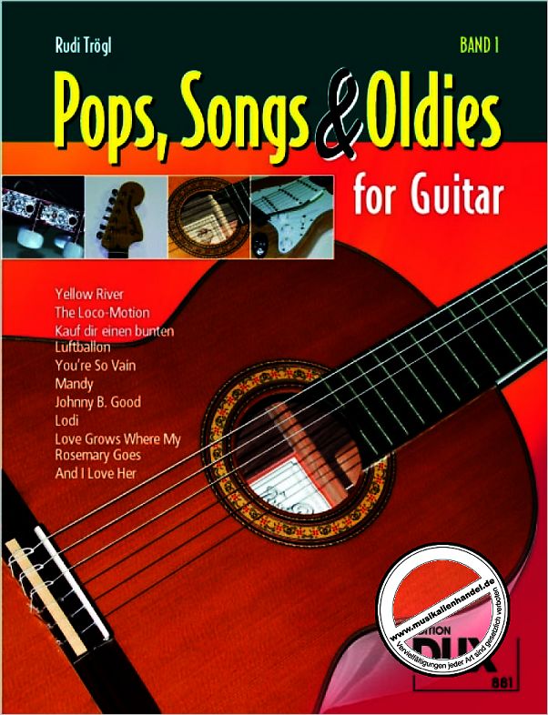 Titelbild für D 881 - POPS SONGS & OLDIES FOR GUITAR 1