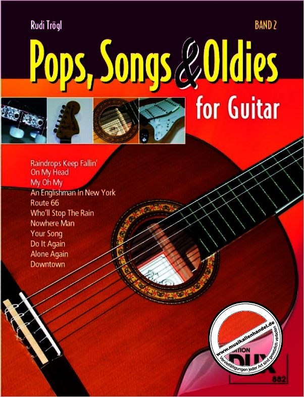 Titelbild für D 882 - POPS SONGS & OLDIES FOR GUITAR 2
