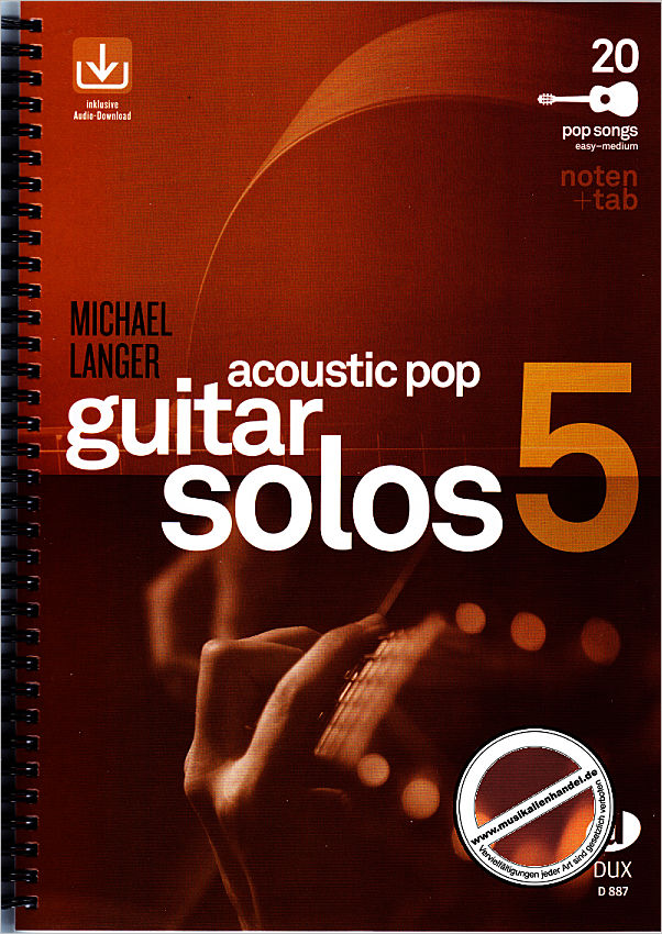 Titelbild für D 887 - Acoustic pop guitar solos 5