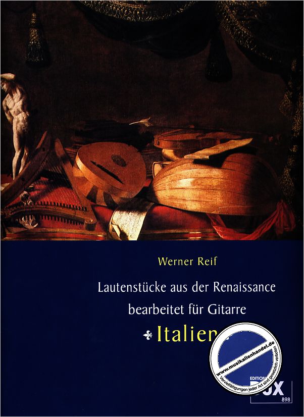 Titelbild für D 898 - LAUTENSTUECKE AUS DER RENAISANCE - ITALIEN