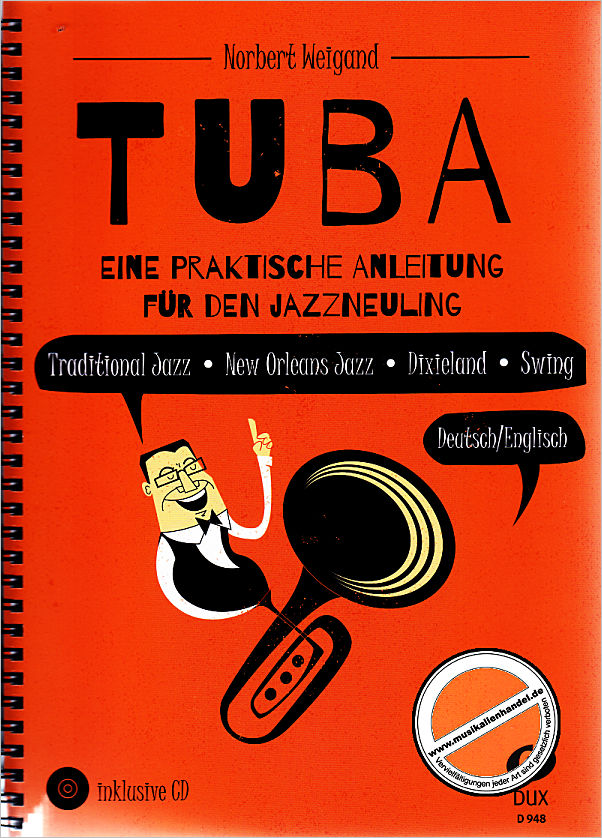 Titelbild für D 948 - Tuba | Eine praktische Anleitung für den Jazzneuling