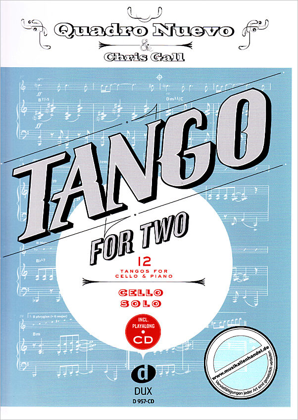 Titelbild für D 957-CD - TANGO FOR TWO