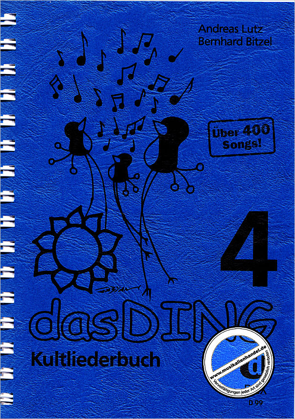 Titelbild für D 99 - DAS DING 4 - KULTLIEDERBUCH