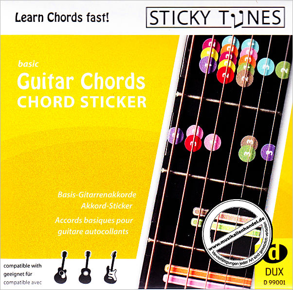 Titelbild für D 99001 - Sticky Tunes guitar chords
