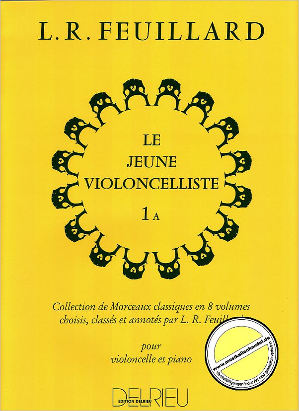 Titelbild für DELRIEU 3100-1 - LE JEUNE VIOLONCELLISTE 1A