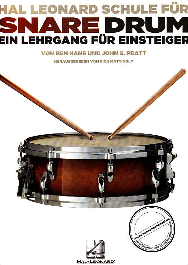 Titelbild für DHP 1145504-401 - Hal Leonard Schule für Snare Drum